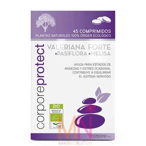 Valeriana Forte 45Compr. (Reduce la ansiedad y el estrés) 