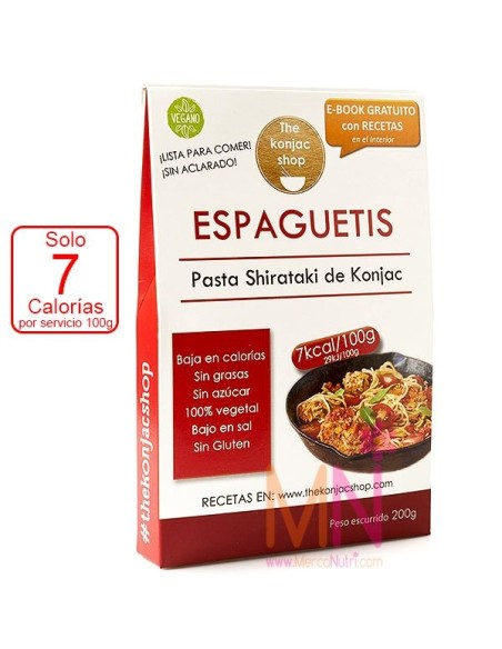 Espaguetis de konjac (Fideos de Konjac) 200g