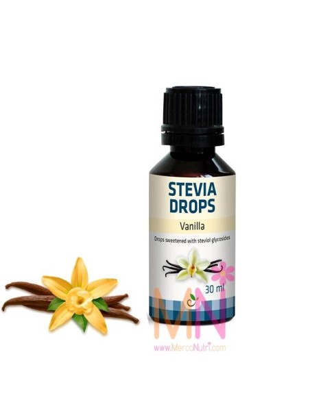 Stevia en gotas 30ml (Varios sabores)