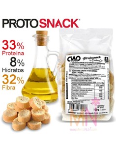 PROTOSNACK Aceite de Oliva (Picatostes proteicos) 100g