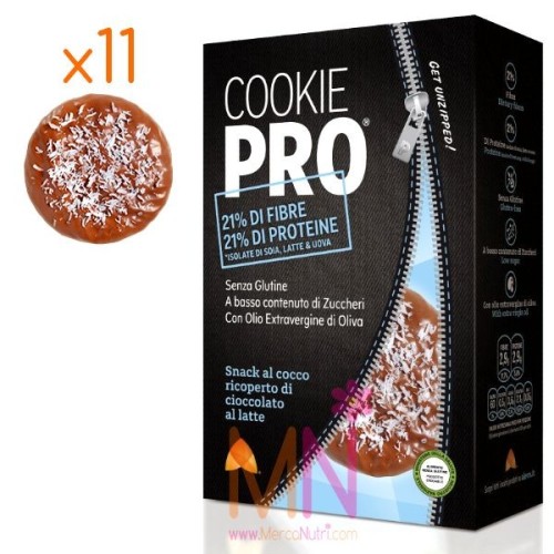 Caja 11 Cookies proteicas sin gluten COOKIE PRO