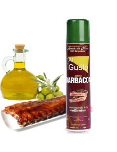 Spray de Aceite de Oliva sabor Barbacoa 250ml