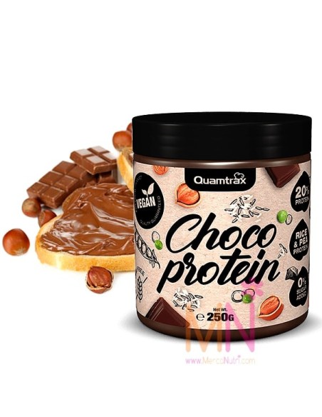 CHOCO VEGAN PROTEIN (Crema Vegana proteinada de Cacao con Avellanas) 250g