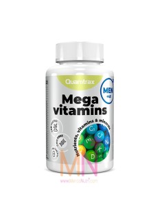 Mega Vitamins para Hombre 60 Tabs.