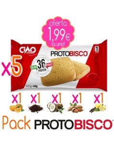 Pack Galletas PROTOBISCO FASE 1