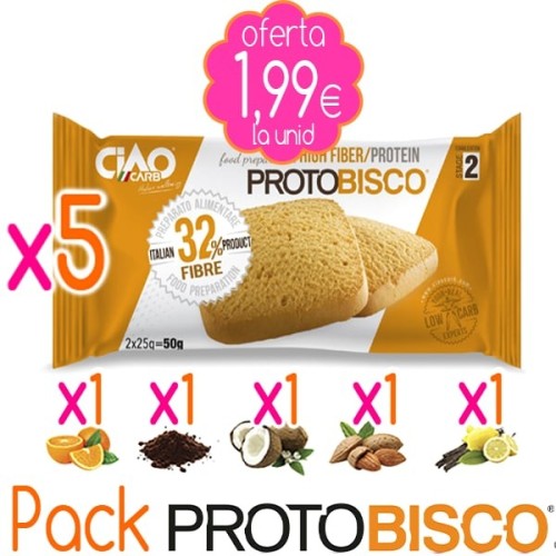 Pack Galletas PROTOBISCO FASE 2