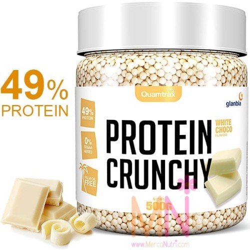 Protein Crunchy Chocolate Blanco 500g
