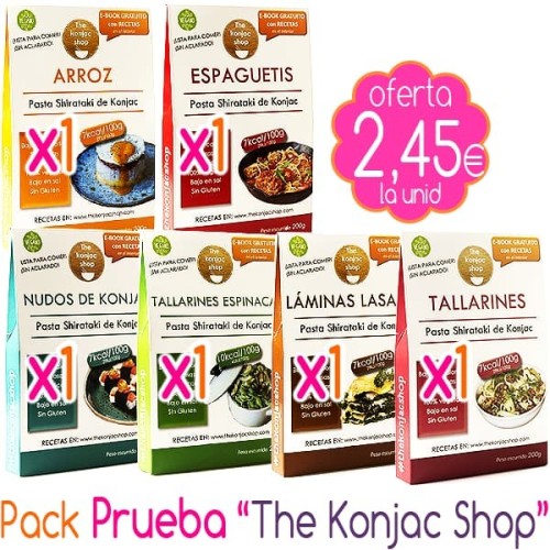 Pack Prueba The Konjac Shop