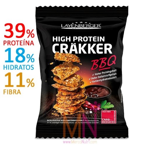 Crackers KETO sabor Barbacoa 75g