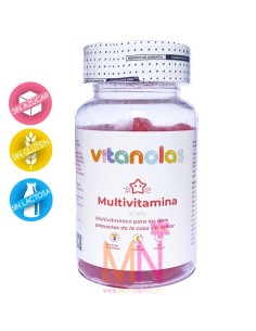 Gominolas con Vitaminas para niños VITANOLAS 60 unid.
