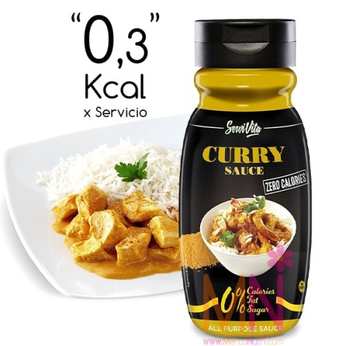 Salsa Curry Zero Calorías 320ml