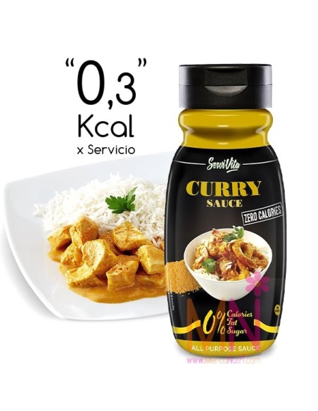 Salsa Curry Zero Calorías 320ml