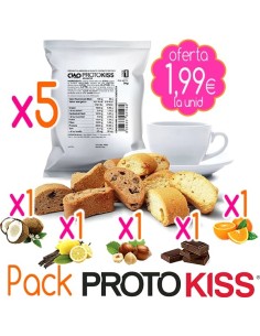Pack PROTOKISS 5x50g