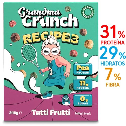 grandma crunch protein cereal tutti frutti