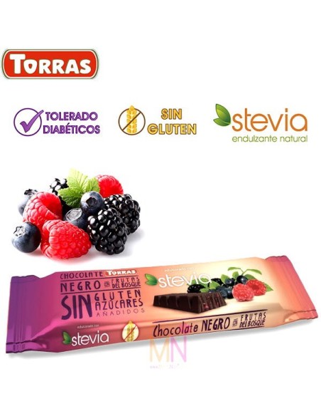 Chocolate Negro Stevia con Canela 125g